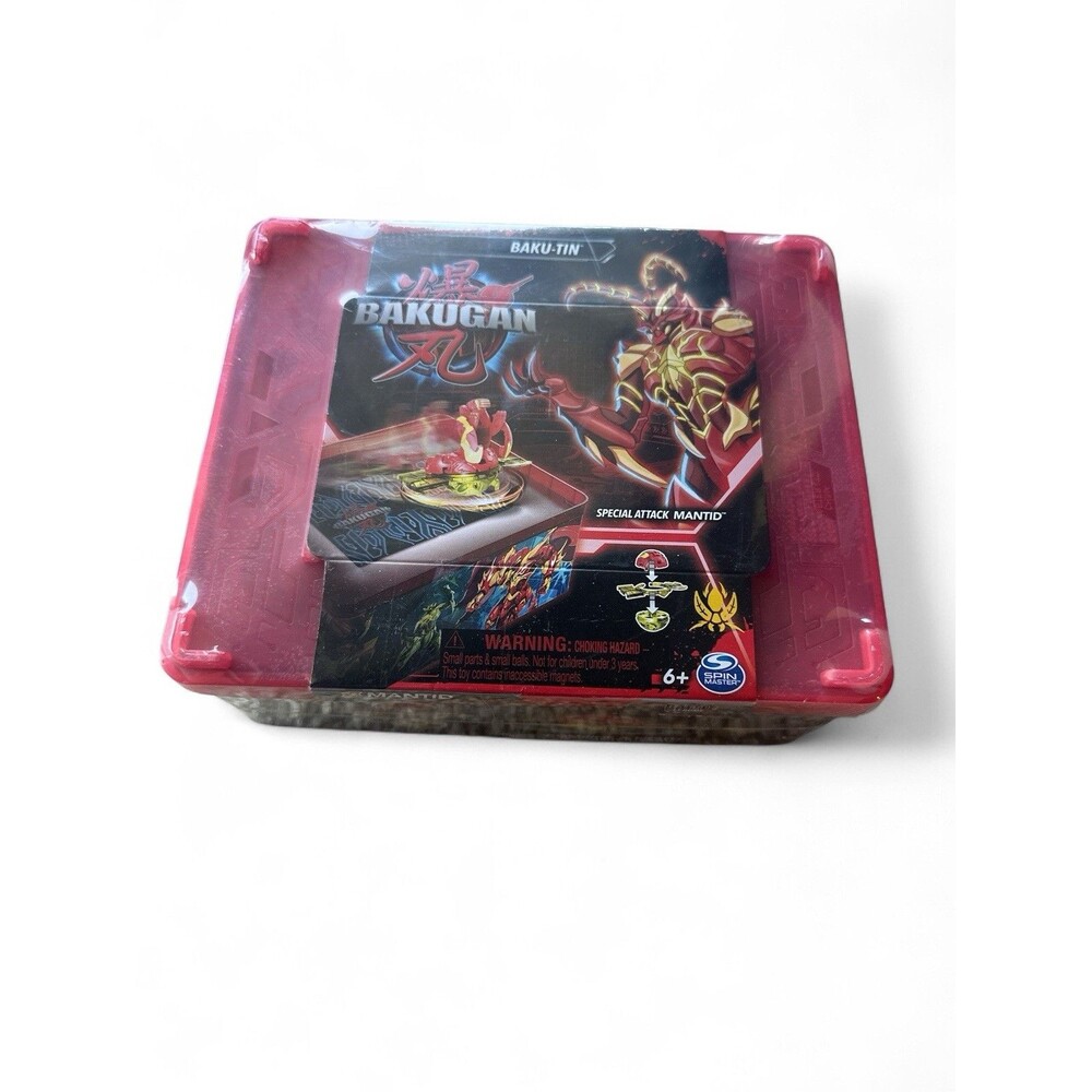 NEW Bakugan Baku-tin Special Attack Mantid Set Combine & Brawl Game